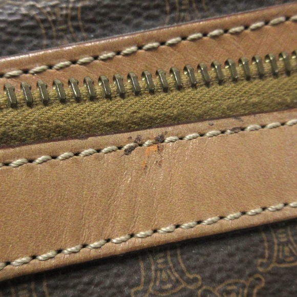 Celine Macadam Pattern Handbag Brown - Picture 11 of 12